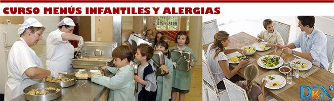 curso gratis menus infantiles alergias