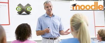 curso moodle profesores y exelearning